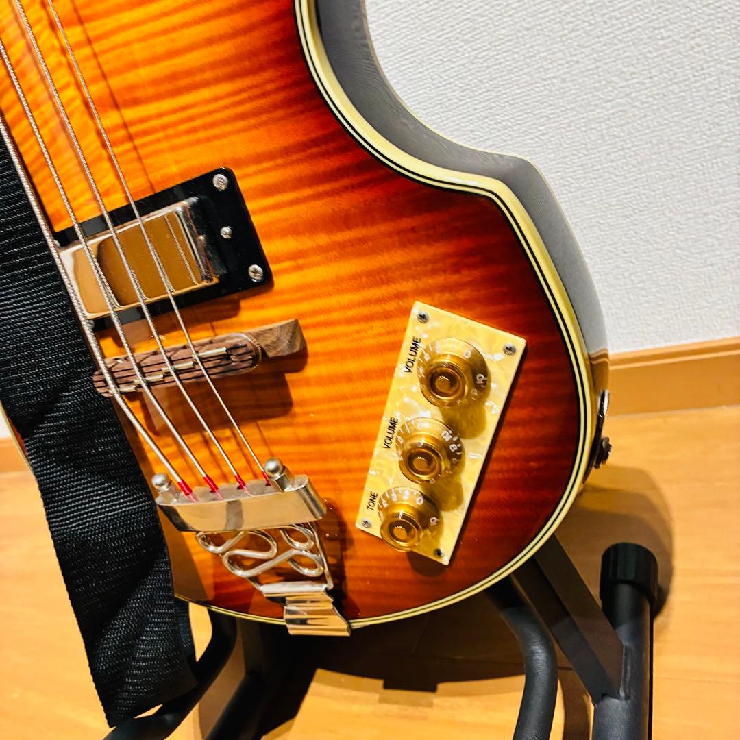 EPIPHONE Viola Bass 【未使用に近い】バイオリンベース