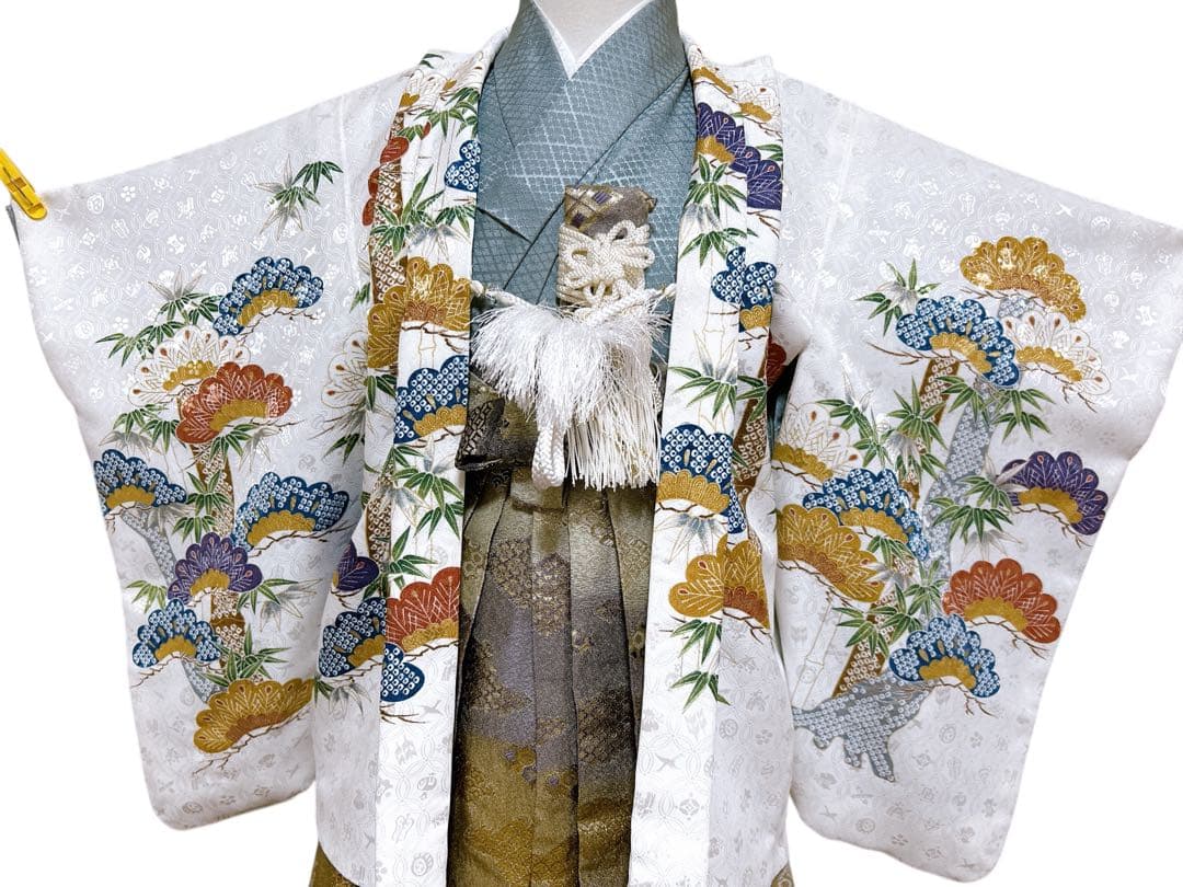 人気の白系♡七五三　3歳　男の子　セット　一式　兜