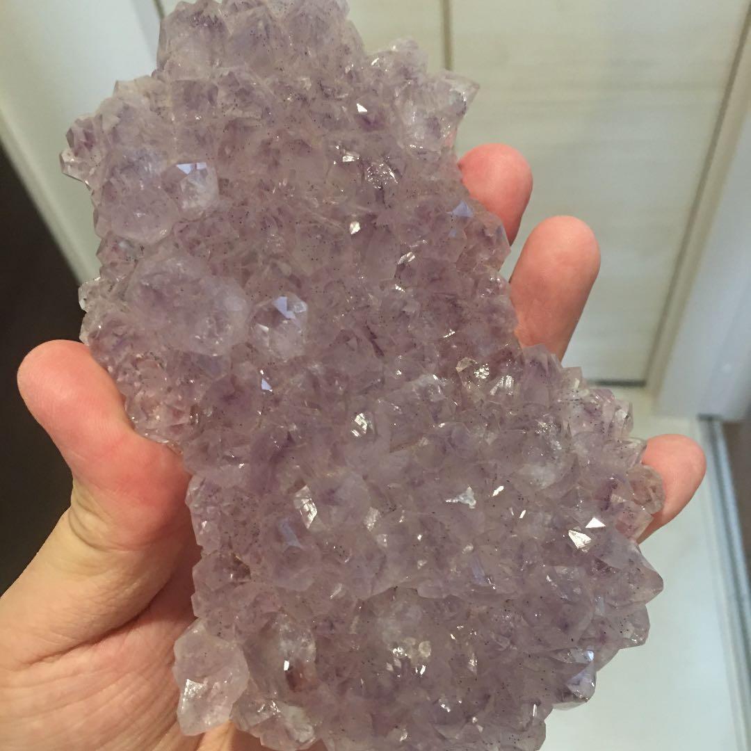 最高品質アメジストドームクラスター台座込み 本物保証 限定1個