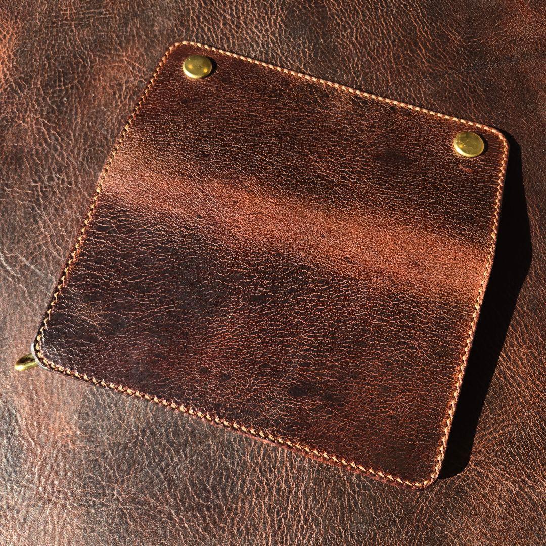 288ロング トラッカーウォレット イタリアンレザーMARIANO【ブラウン