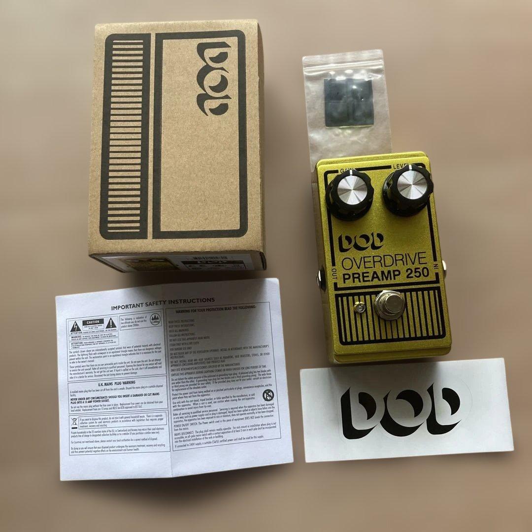 DOD OVERDRIVE PREAMP 250 エフェクター オーバードライブ