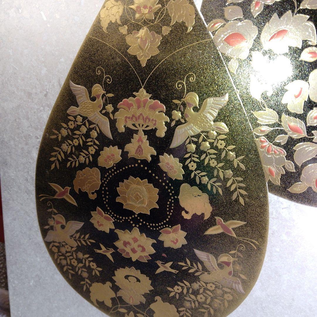 【希少】薩摩琵琶　筑前琵琶　高級　金細工　銀細工　伝統　日本　文化　楽器　壁掛け