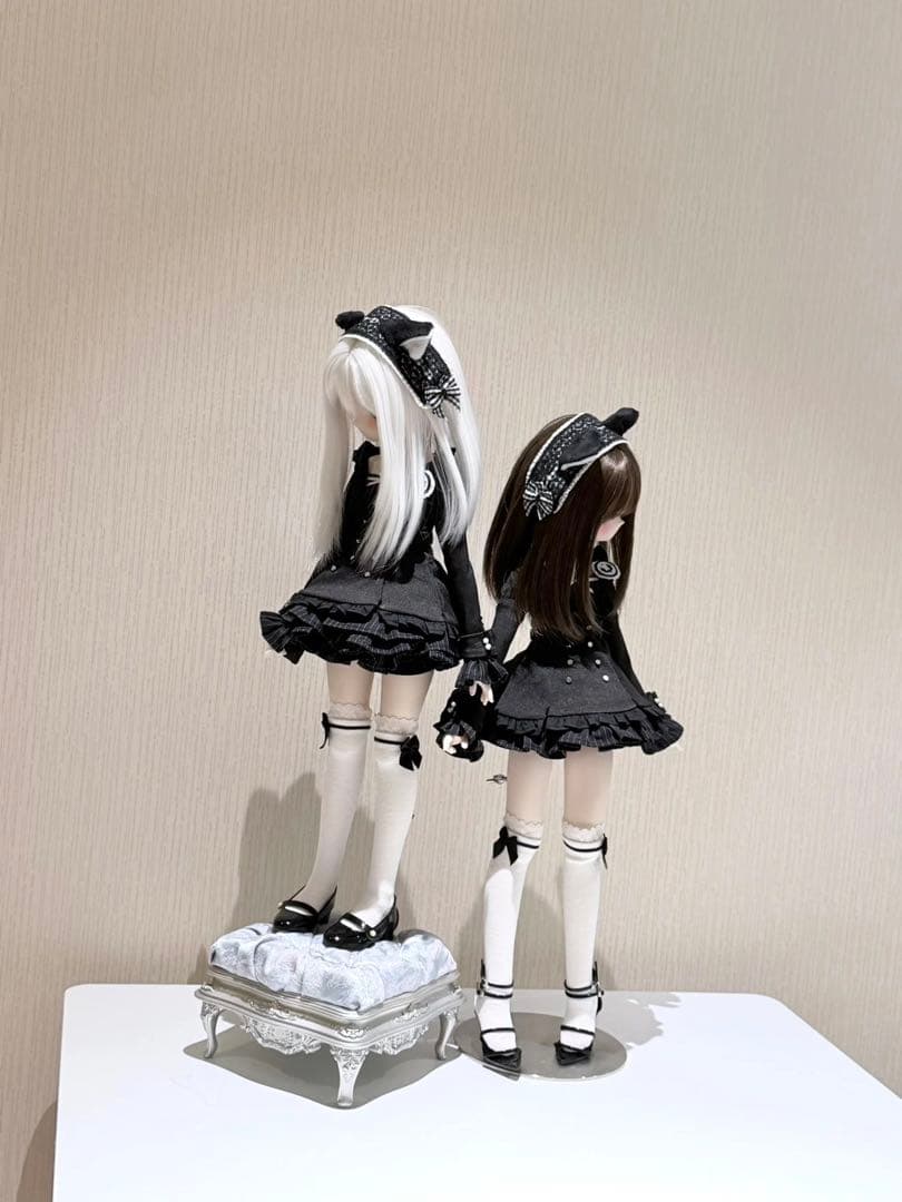 ディーラー様製 MDD服 BJD 黒 - メルカリ