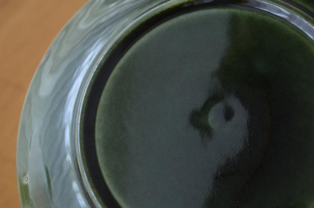 ゲフレ●KOSMOS/コスモス●19cmプレート2枚オリーブ/グリーン