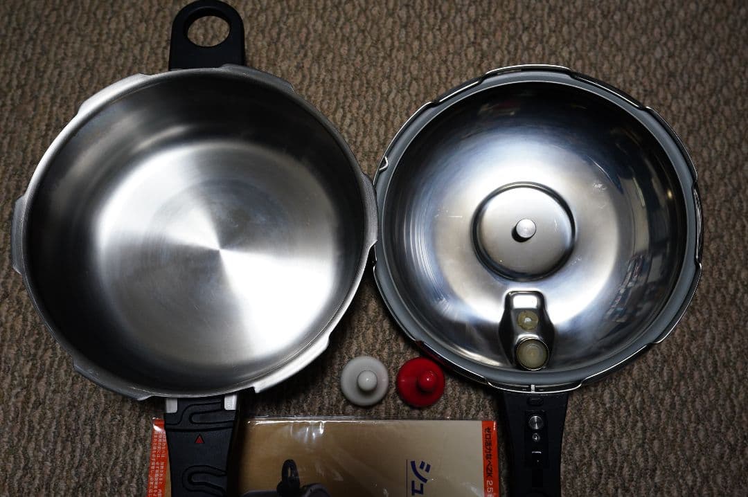 【美品】アサヒ軽金属 ゼロ活力なべ 3.0L 圧力鍋 IH対応 料理ブック付