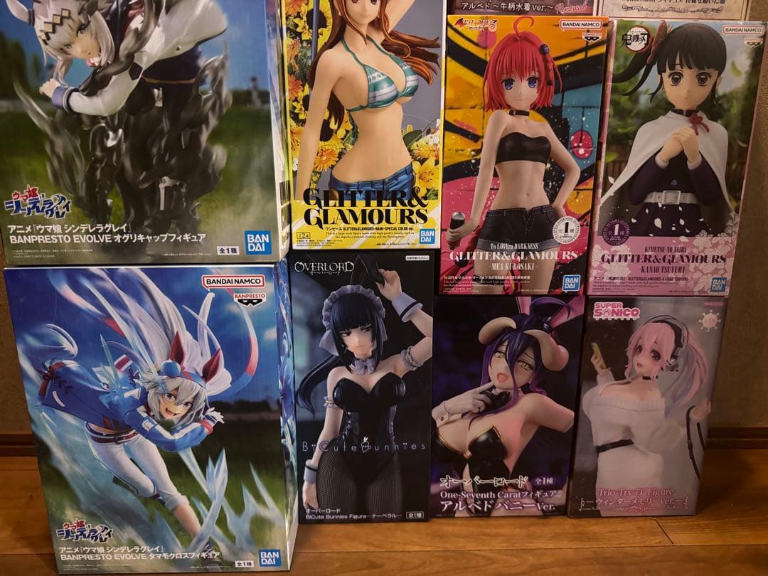 アニメ　美少女フィギュア(特大サイズ有り)　プライズ品　11点まとめ売り