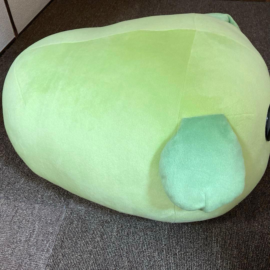 豆しば　枝豆しば　特大ぬいぐるみ　平成レトロ　タカラトミーアーツ　新品　タグ付き