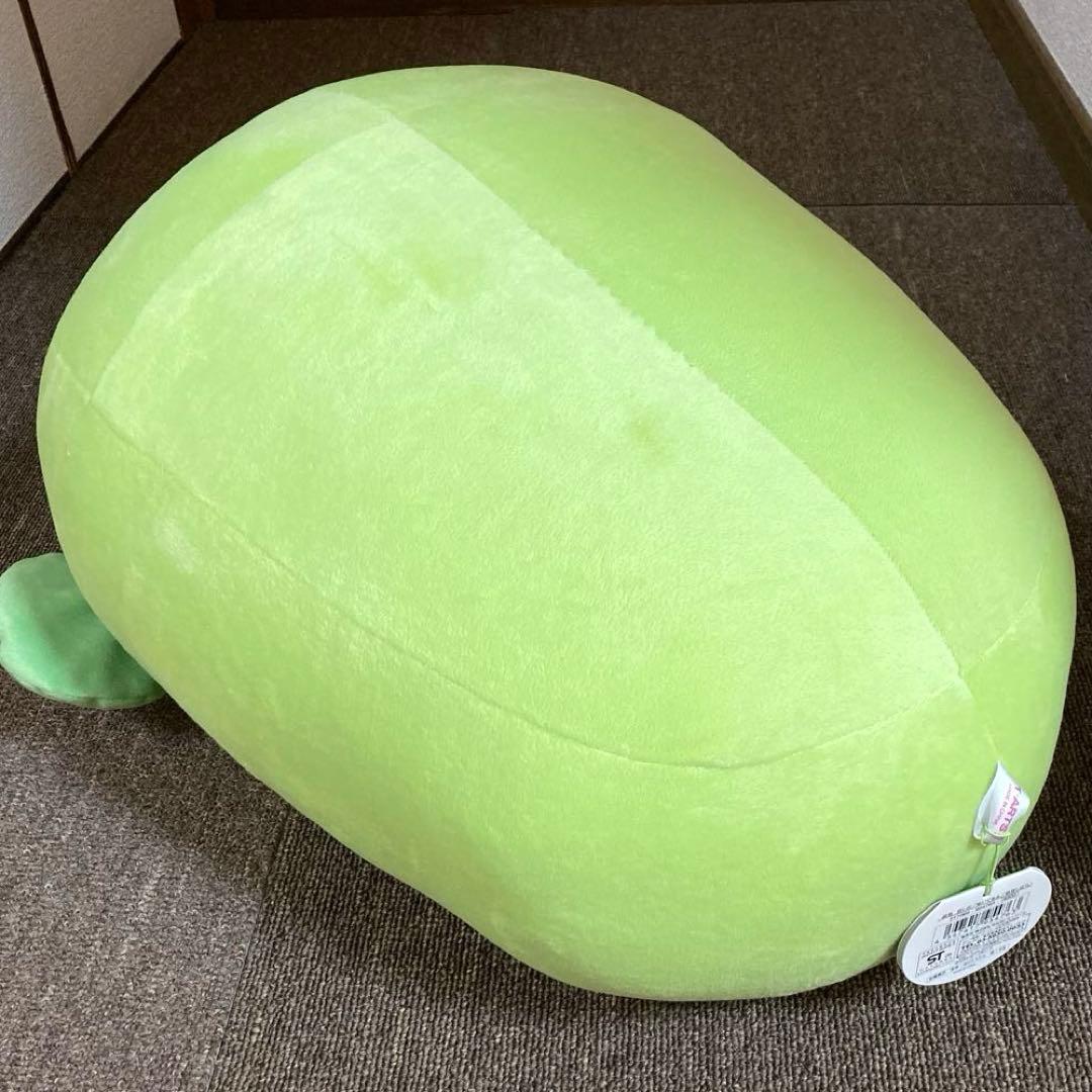 豆しば　枝豆しば　特大ぬいぐるみ　平成レトロ　タカラトミーアーツ　新品　タグ付き