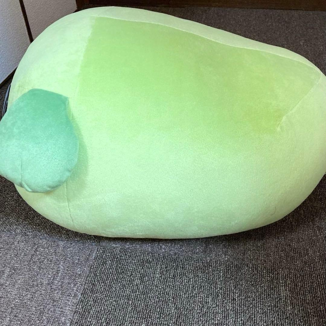 豆しば　枝豆しば　特大ぬいぐるみ　平成レトロ　タカラトミーアーツ　新品　タグ付き