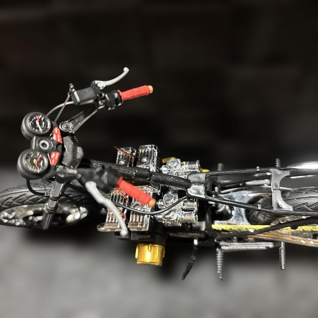 CBX400F プラモデル制作途中 - メルカリ