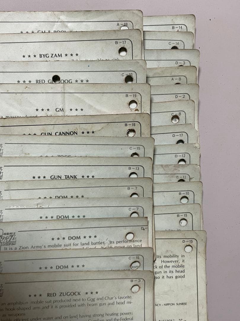 11125 カバヤ ガンダムガム ステッカー 24枚セット 機動戦士ガンダム