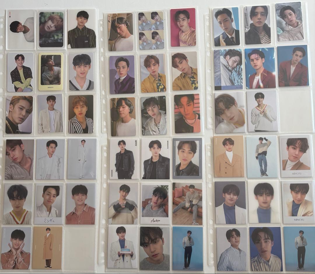 SEVENTEEN MINGYU ミンギュ　トレカ　カード　大量　引退品