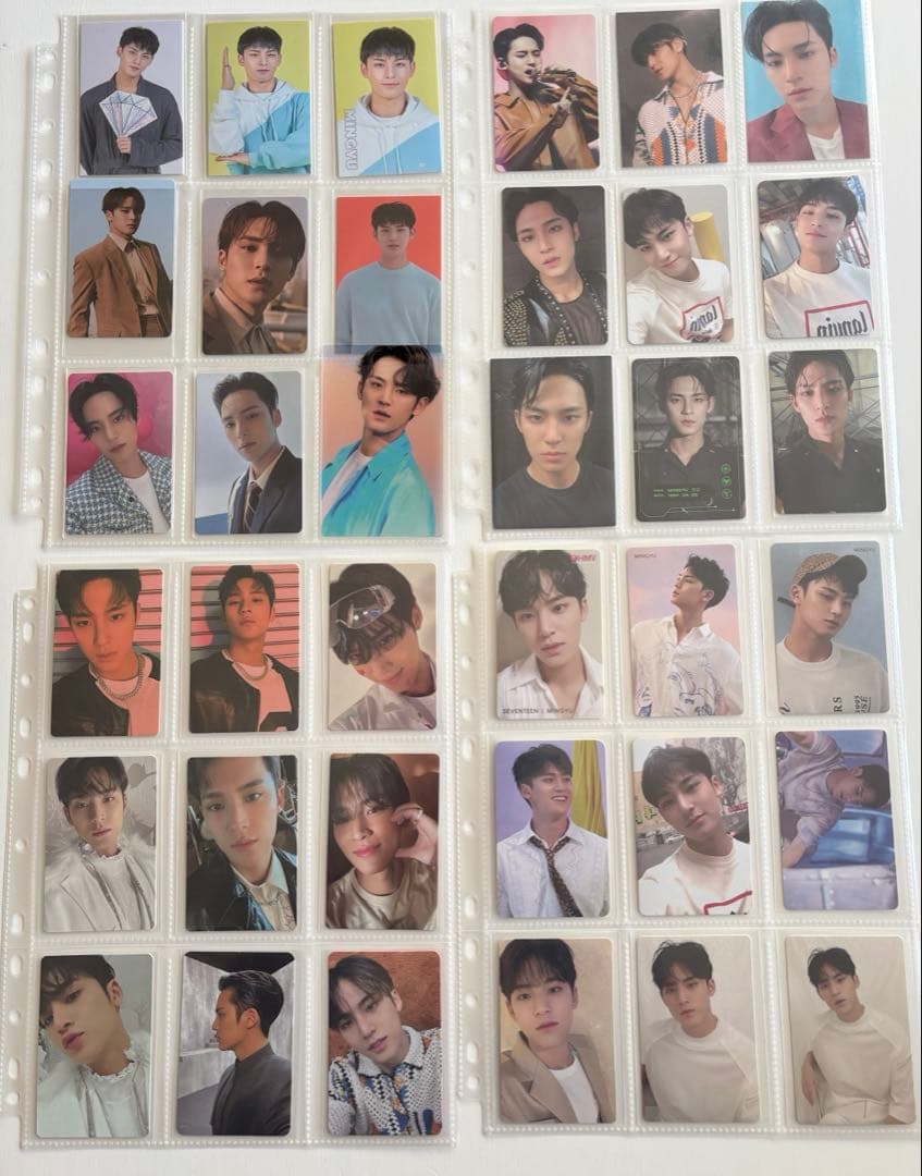 SEVENTEEN MINGYU ミンギュ　トレカ　カード　大量　引退品