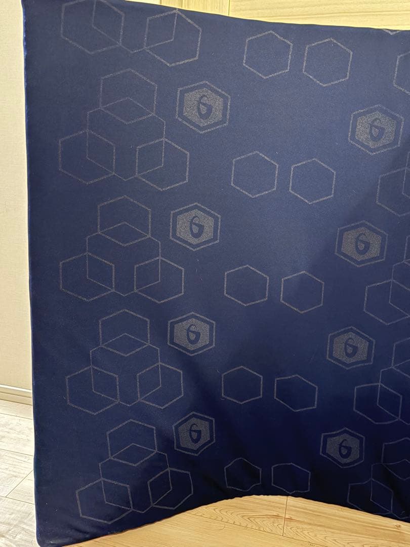 ファイテン　星のやすらぎ エアロクレイドル　中古　シングル　ネイビー