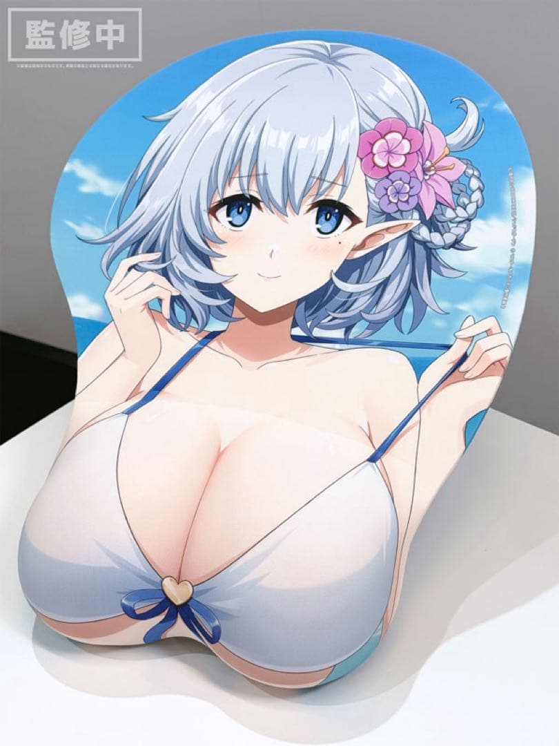 【特典】陰の実力者になりたくて！等身大おっぱいマウスパッド ベータ 水着ver.