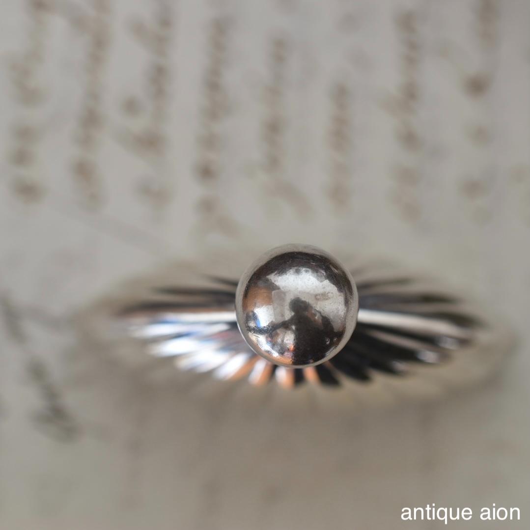 フランス製ヴィンテージ 20世紀中頃 スターリングシルバー パフュームボトル