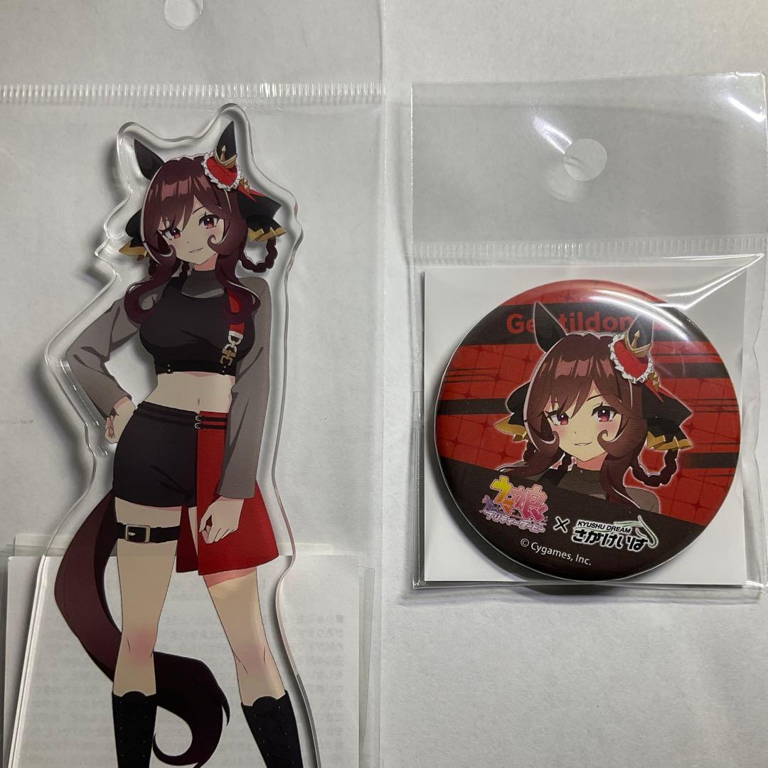 ウマ娘 ゾンビランドサガ 佐賀競馬 ジェンティルドンナ アクスタ 缶