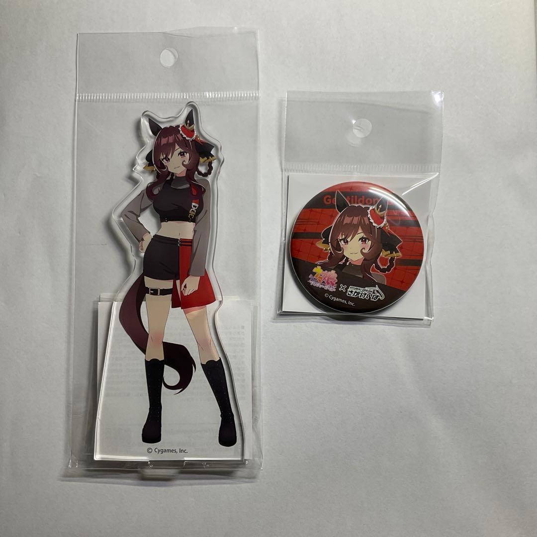 ウマ娘 ゾンビランドサガ 佐賀競馬 ジェンティルドンナ アクスタ 缶