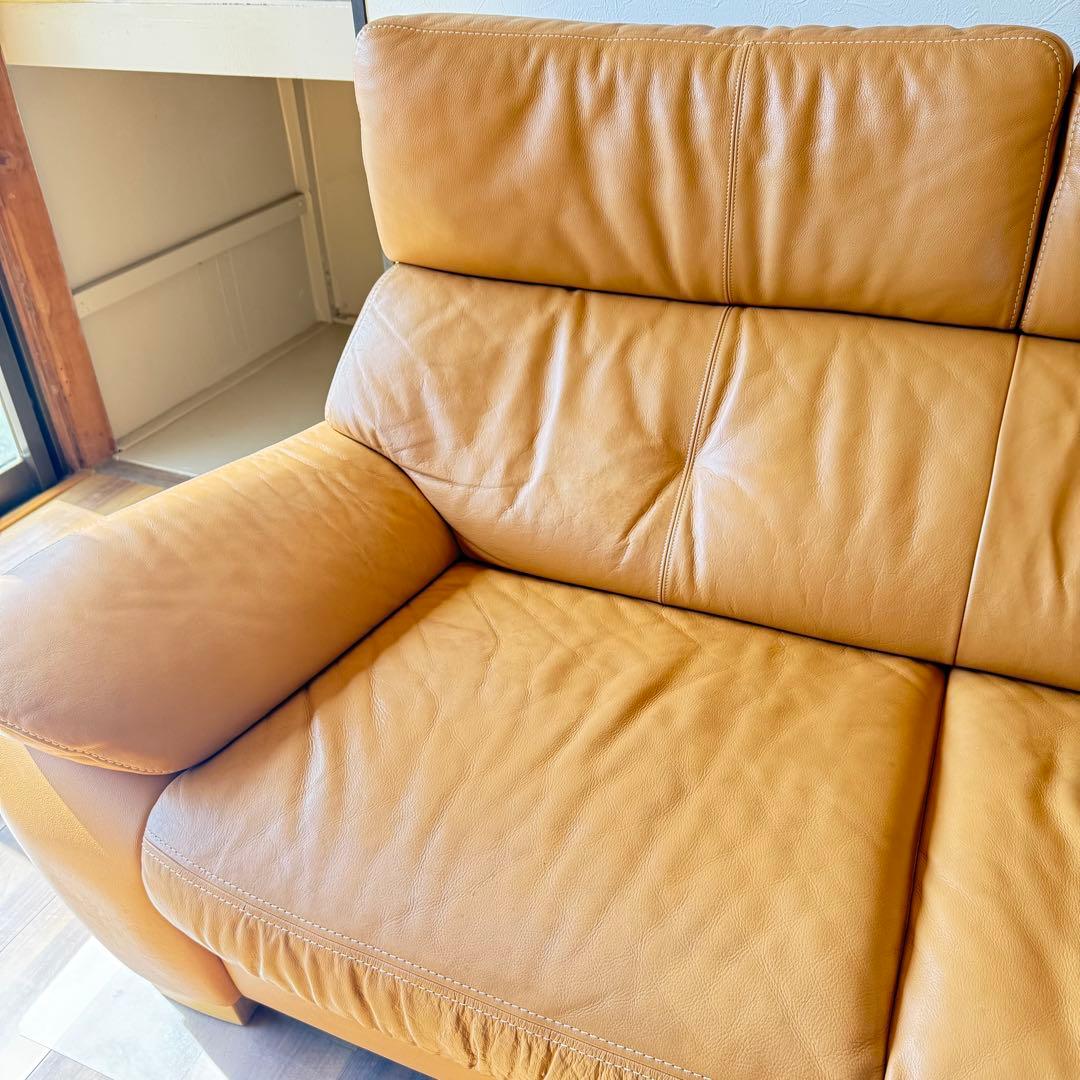 東京23区配送無料　カリモクソファー　ZT73　2.5人掛け