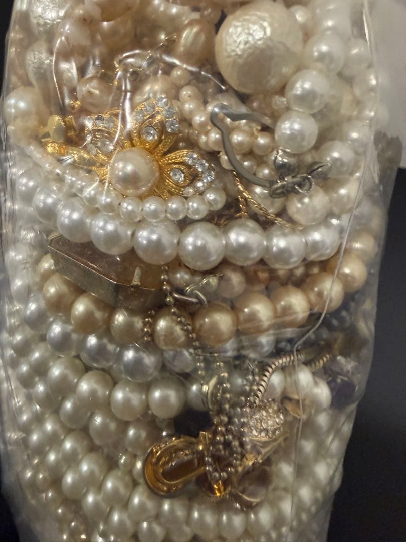 SALE❗️イミテーションアクセサリー 真珠多め❗️まとめ売り 約2.4kg