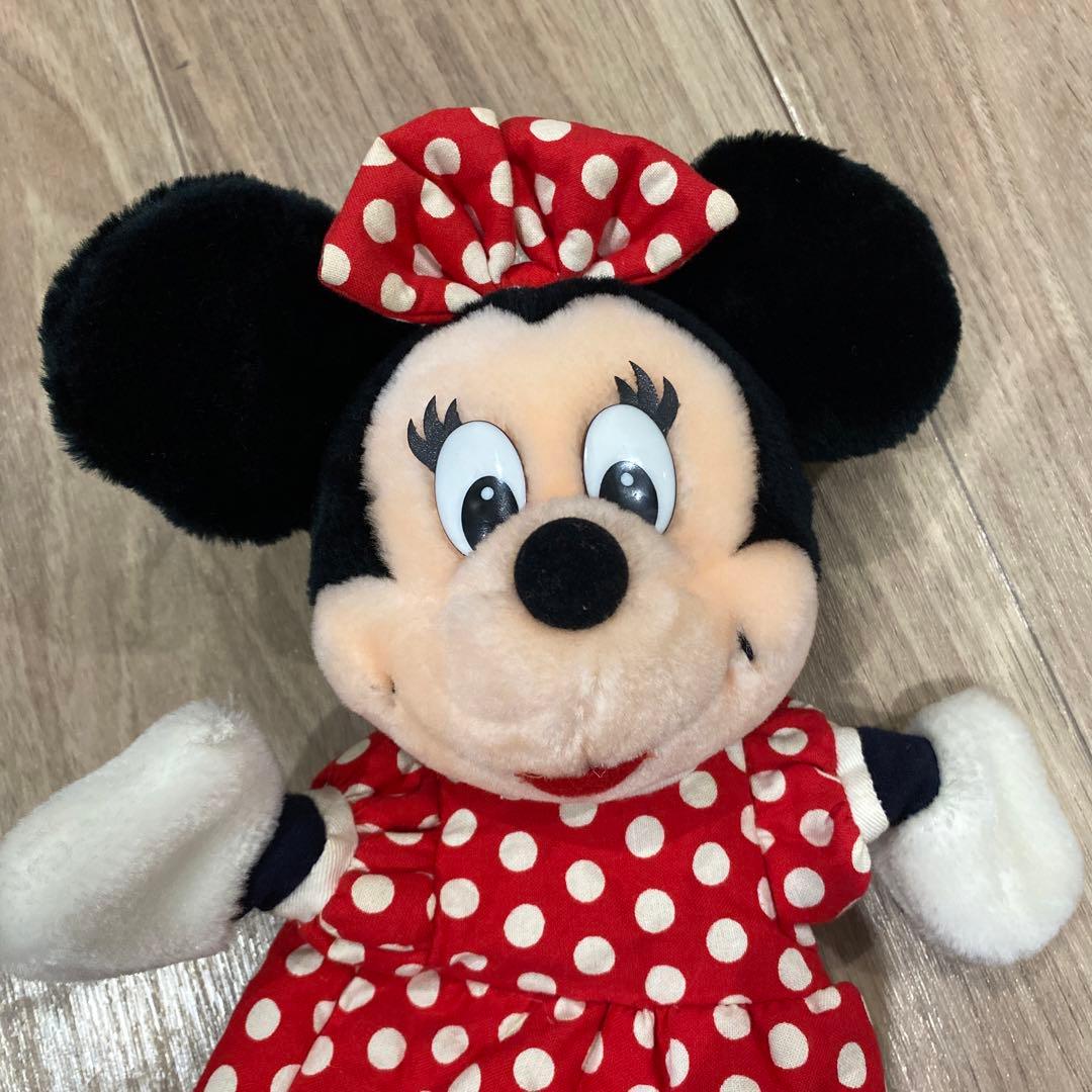 ディズニー ミッキー ミニー パペット ぬいぐるみ レア レトロ - メルカリ