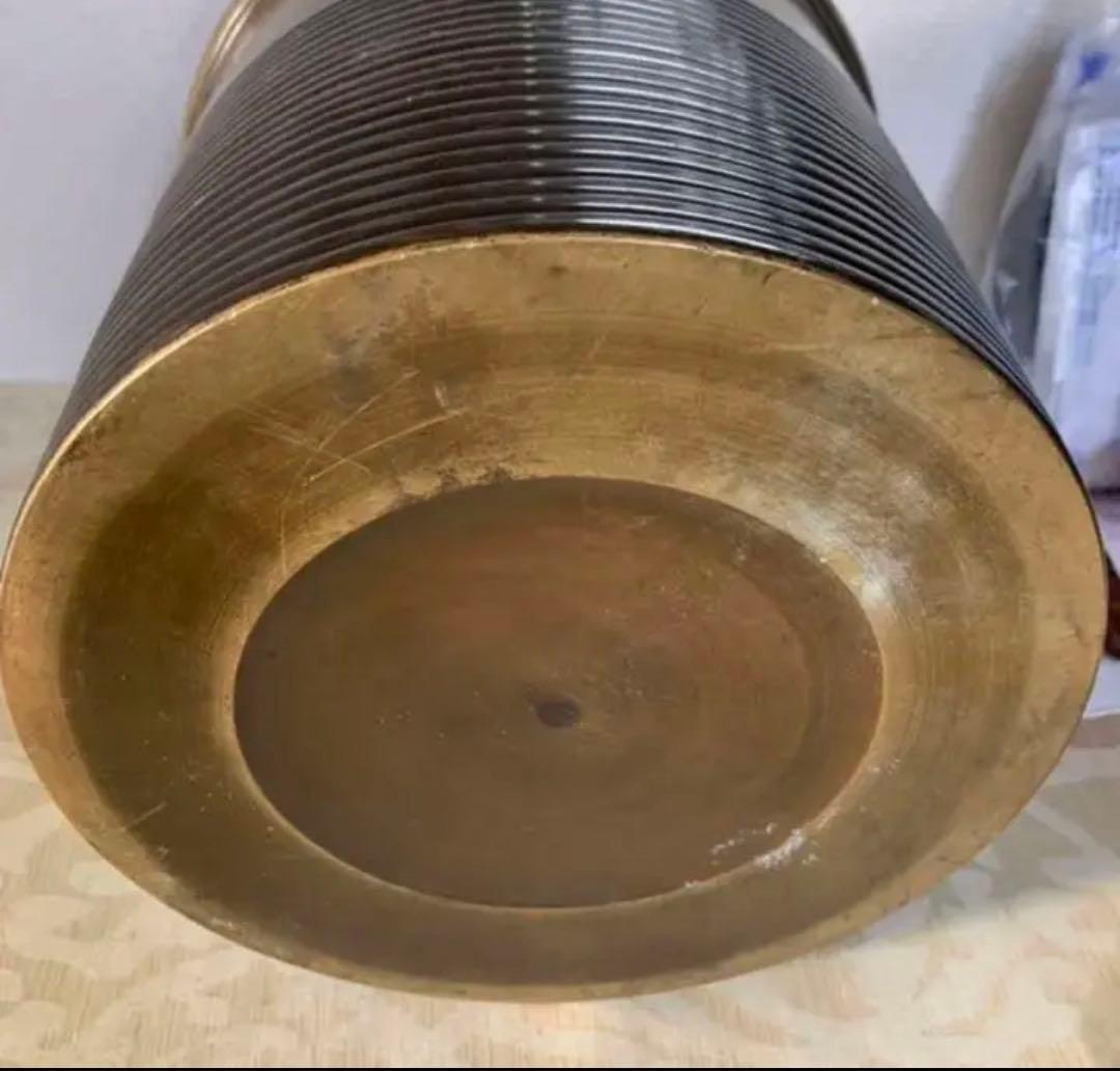 古銅 宣德銅火鉢 銅貨 4.3キロ