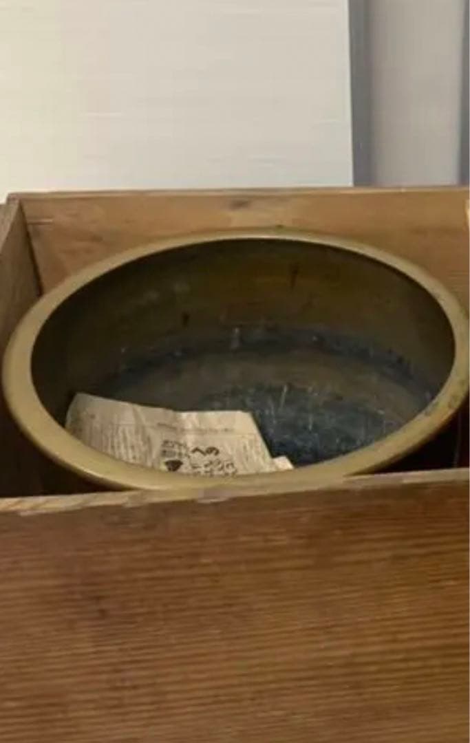 古銅 宣德銅火鉢 銅貨 4.3キロ