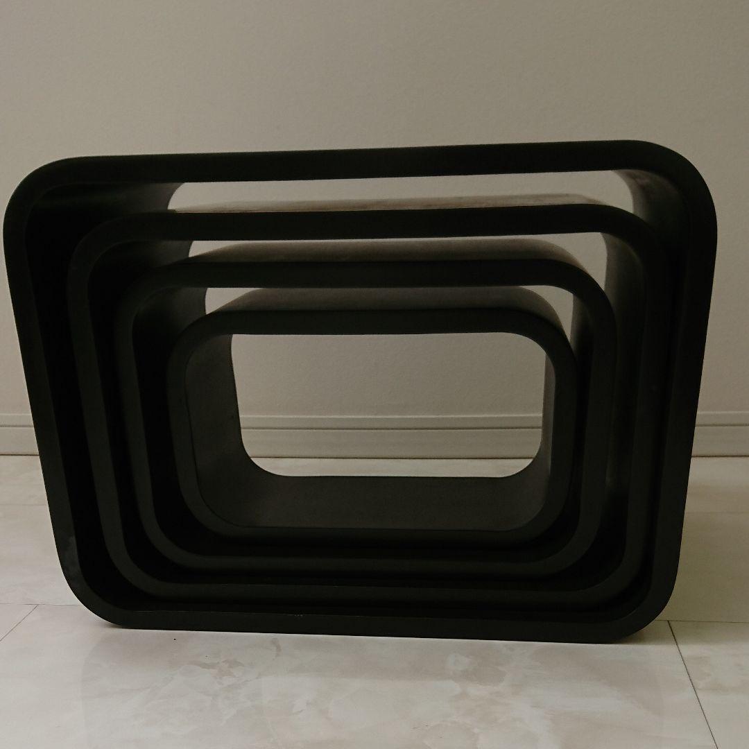 boom メトロ・キューブ・シェルフ ブラック - メルカリ