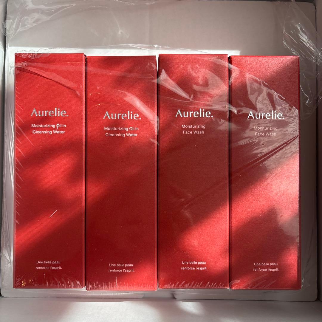Aurelie クレンジング　& フェイスウォッシュ 4本セット　オレリー