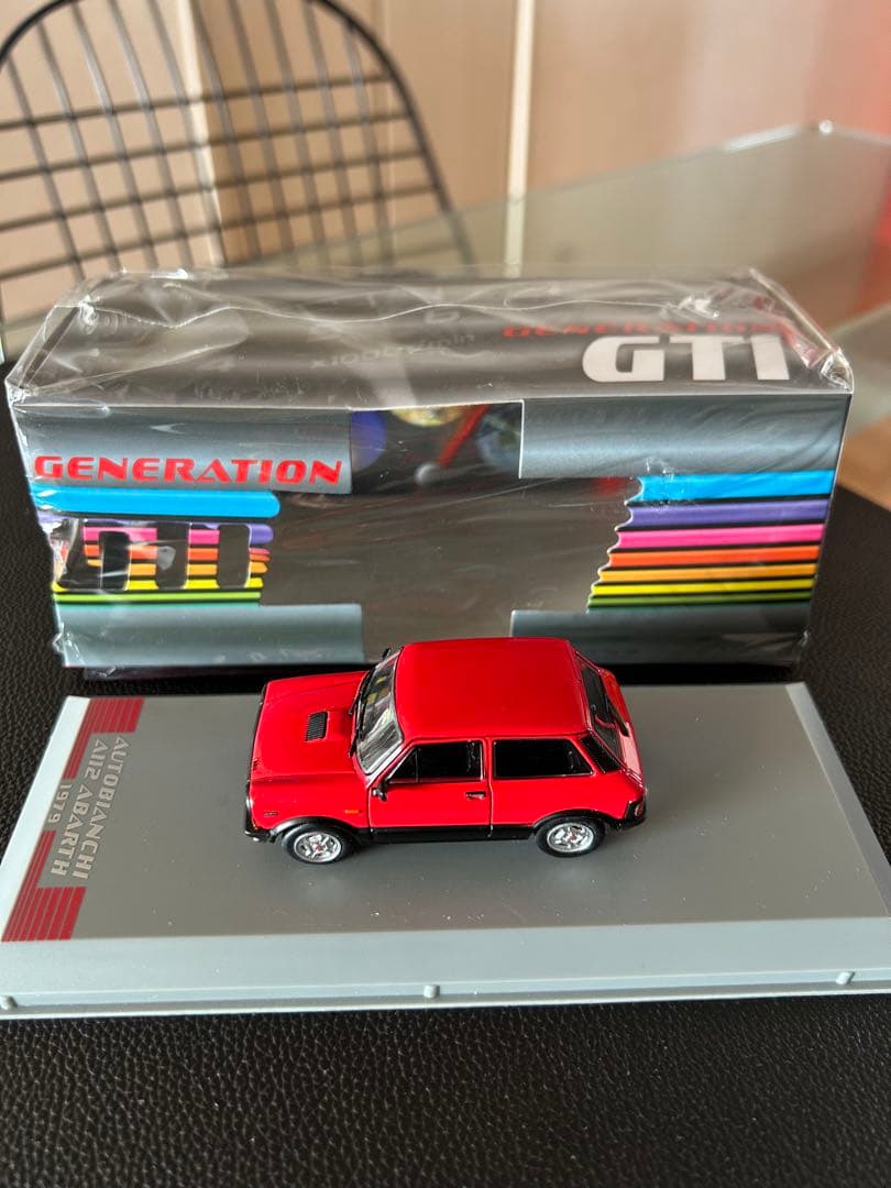 AUTOBIANCHI A112 ABARTH 1979 ミニカー 赤 - メルカリ