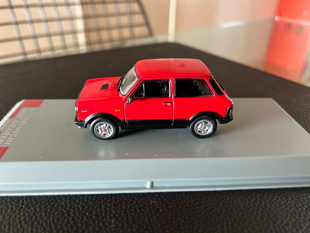 AUTOBIANCHI A112 ABARTH 1979 ミニカー 赤 - メルカリ