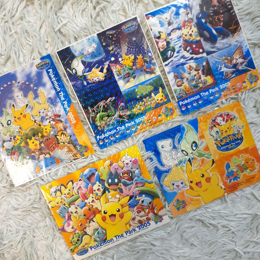ポケモン ポケパーク2005 名古屋限定 キラキラ シールステッカー 希少