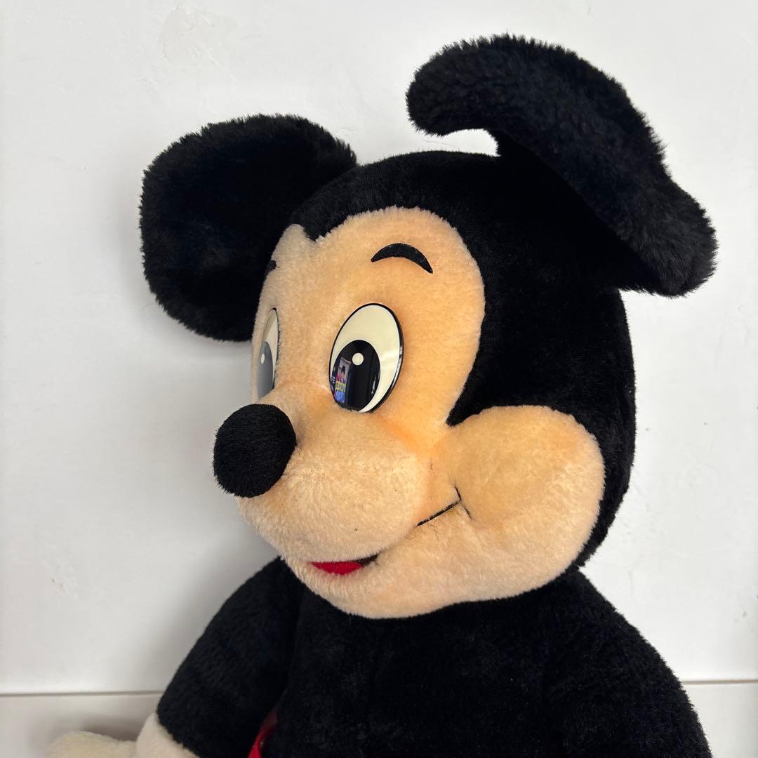 レトロ ミッキー ぬいぐるみ 東京 ディズニーランド 日本製 初期 貴重