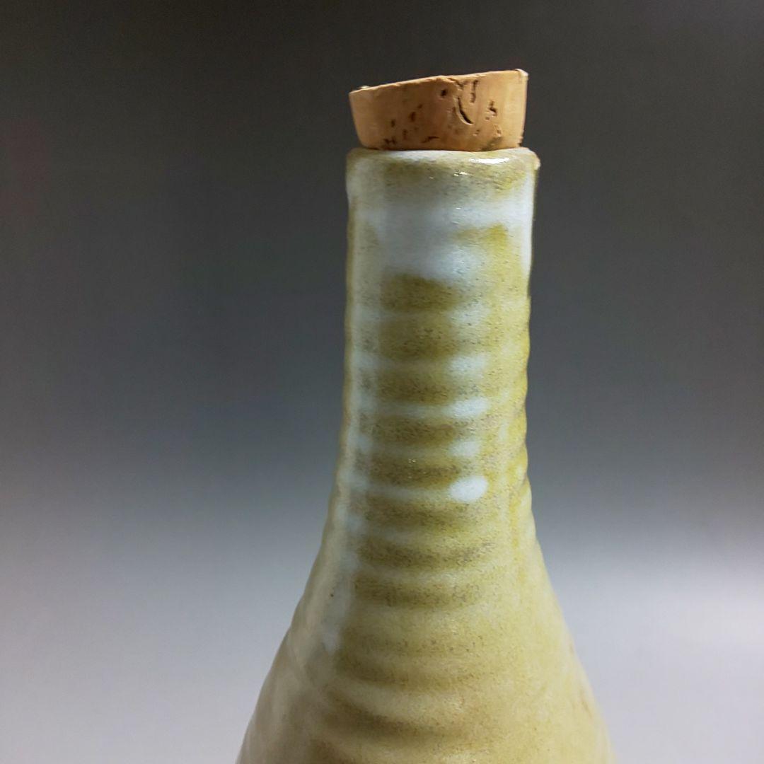 ★ 古い酒壺 古酒 日本酒 清酒 １級 陶器 骨董 一輪挿し 花器 昭和