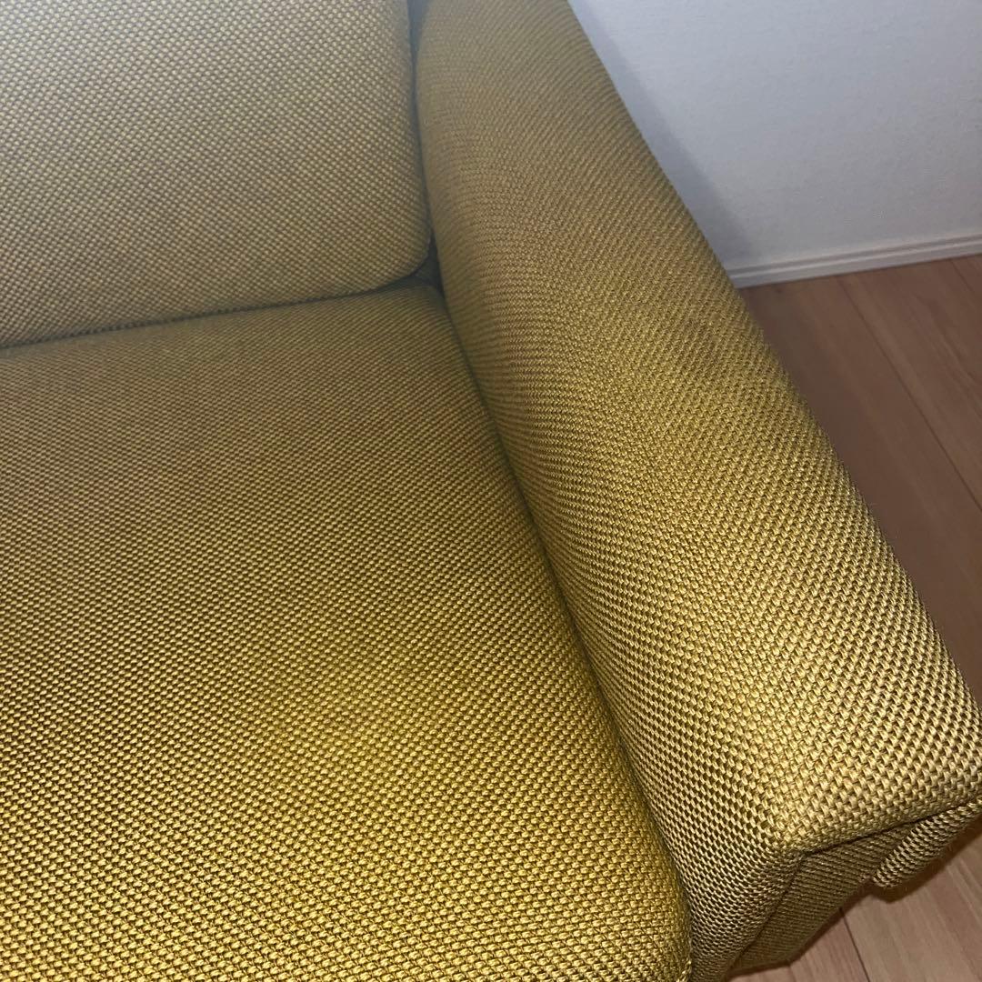 北欧　デンマーク　ビンテージ　1人掛け　ソファ　脚付き　チーク