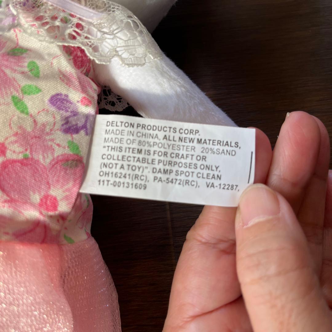 うさちゃんドール　二体セット　耳はワイヤー入り