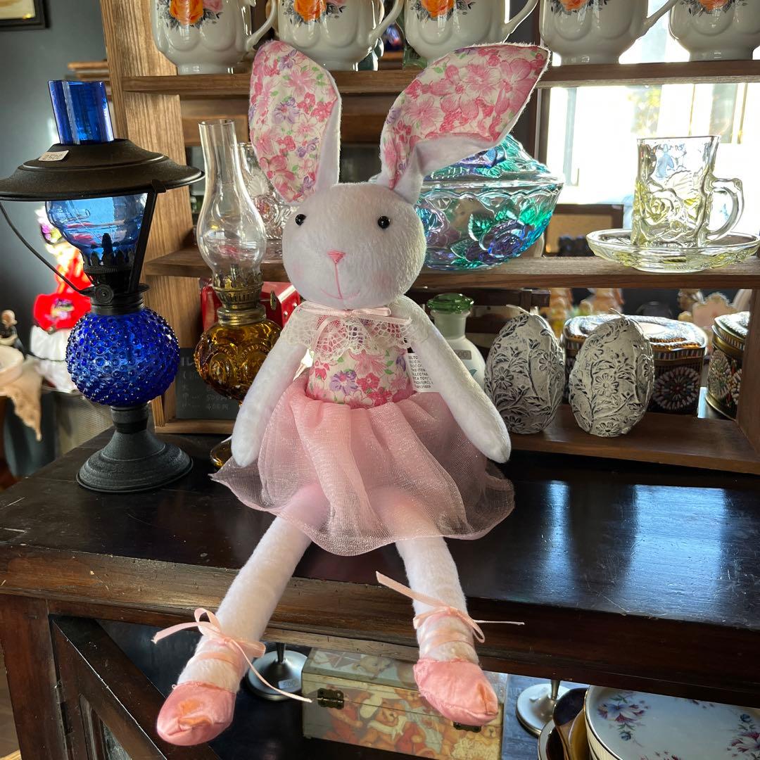 うさちゃんドール　二体セット　耳はワイヤー入り