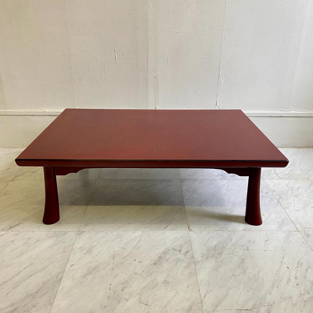 【森繁 MORISHIGE】昭和レトロ 木製 座卓 ローテーブル｜小振り