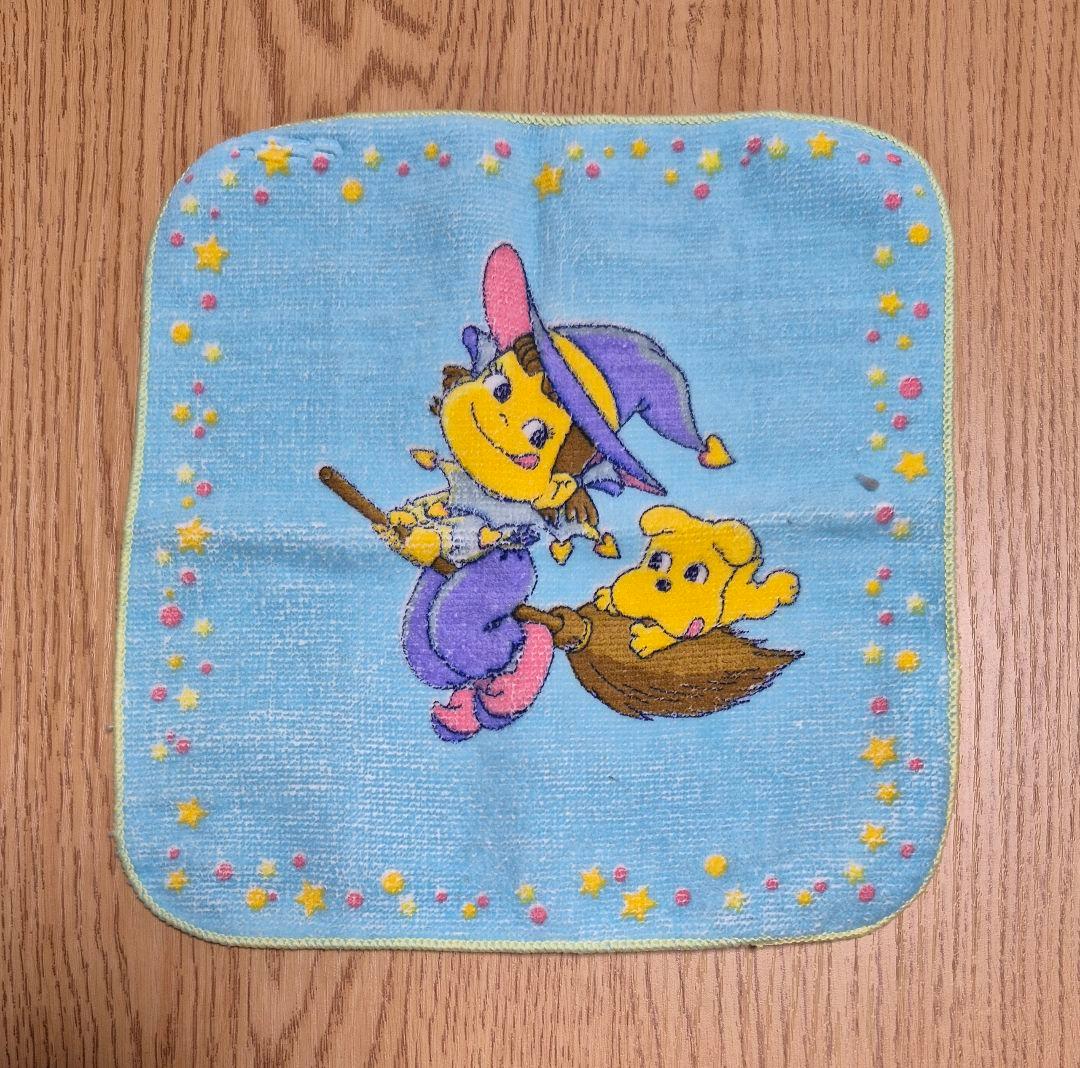 未使用】ミニハンカチタオル☆ペコちゃん＆パンダ、ウサギ、アニマル