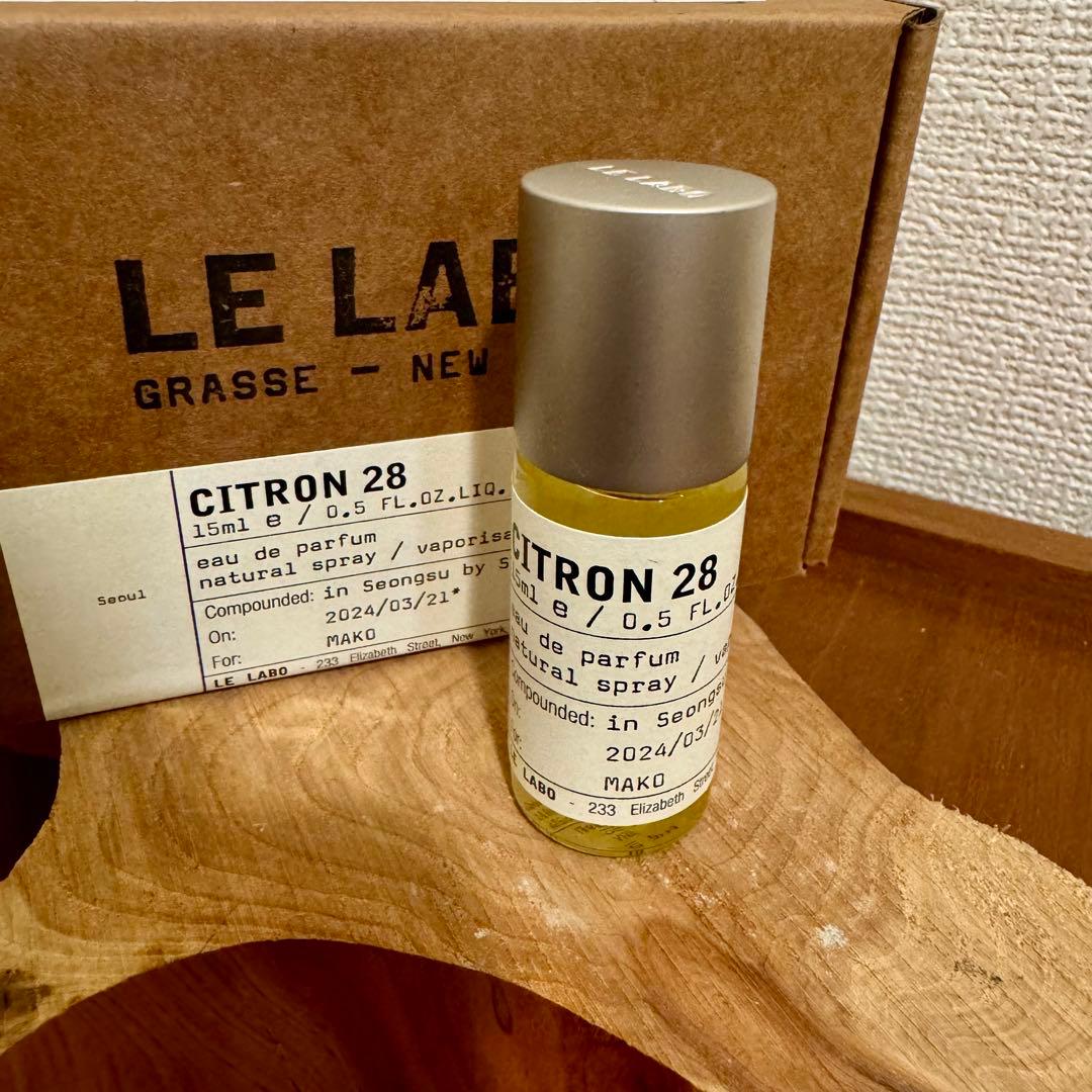 LELABO CITRON28 ソウル限定 シトロン28 15ml サンタル付 - メルカリ