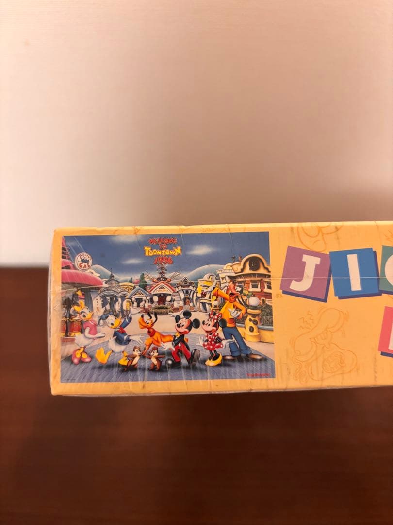 ☆ ディズニー ジグソーパズル1000ピース トゥーンタウン 未開封 廃盤　レア