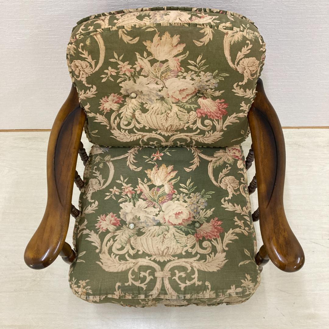 カリモク】コロニアル アームチェア 1人掛けソファ 椅子 - メルカリ