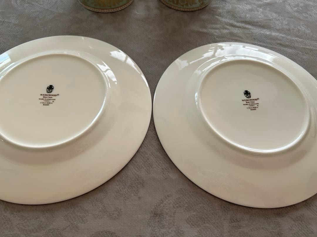 【ウェッジウッド】コロンビアセージグリーン　トリオ　2セット