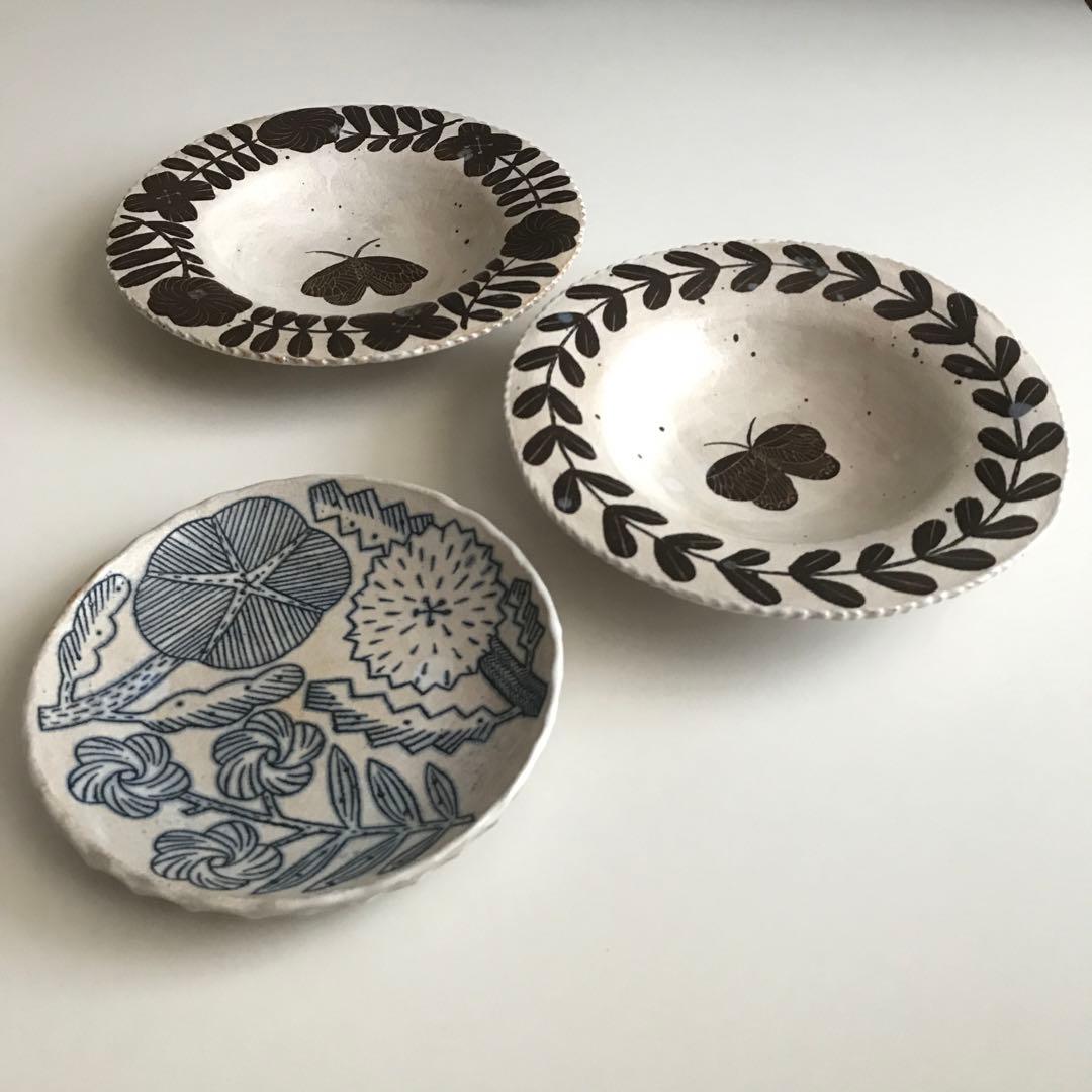 鹿児島睦　作家　平皿　器　陶器　食器