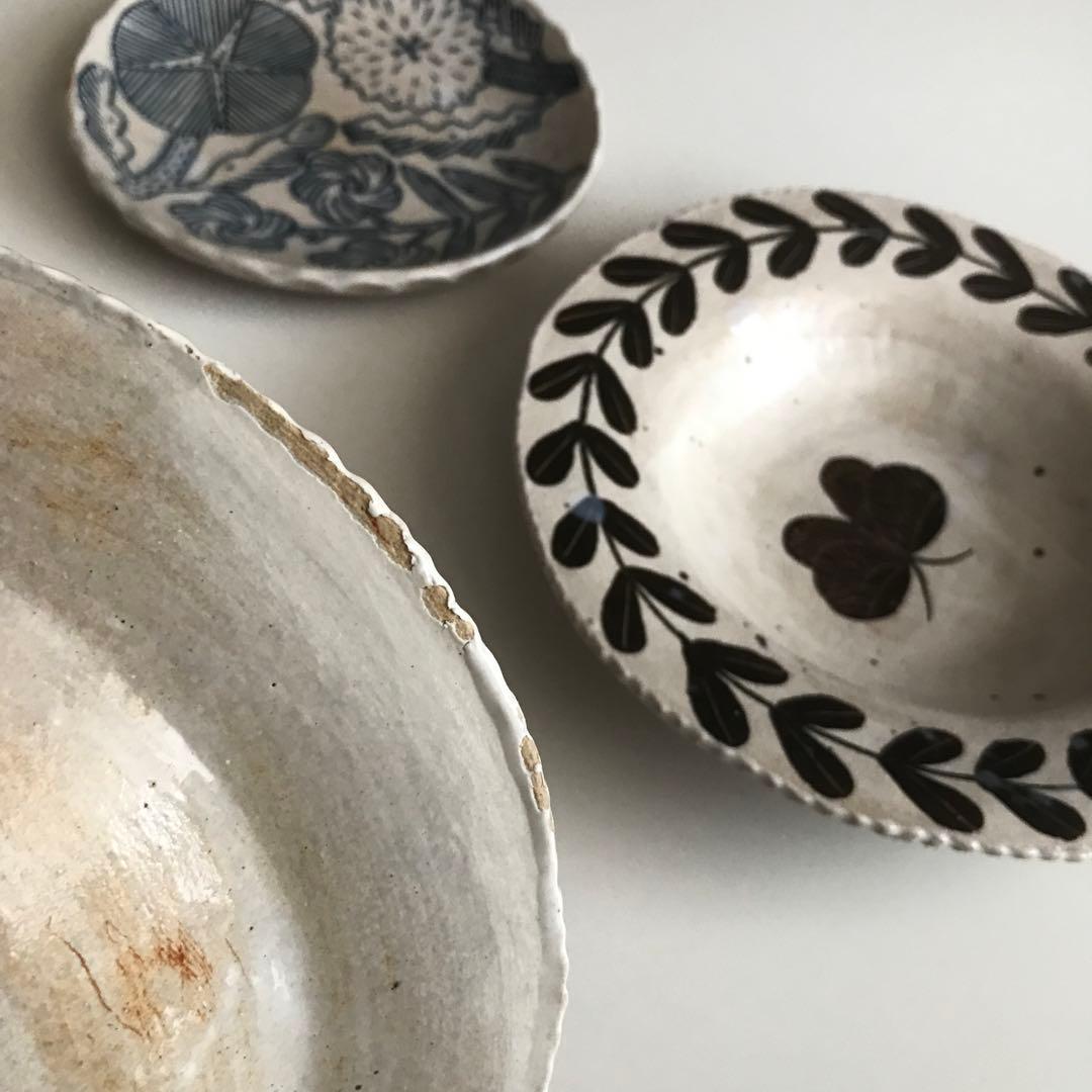 鹿児島睦　作家　平皿　器　陶器　食器