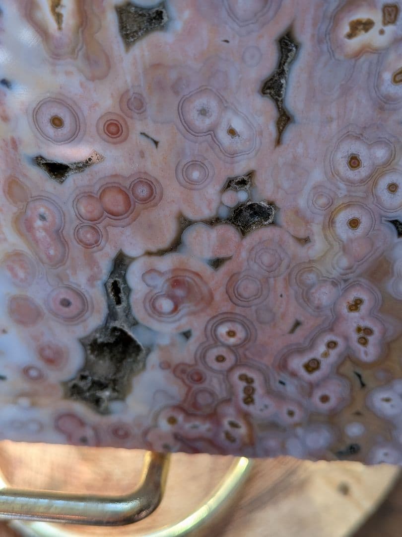 オーシャンジャスパー　スライス　プレート