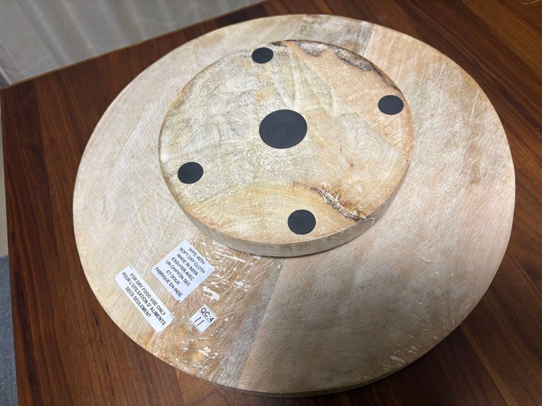 ターンテーブル　回転台　インテリア　アジアン