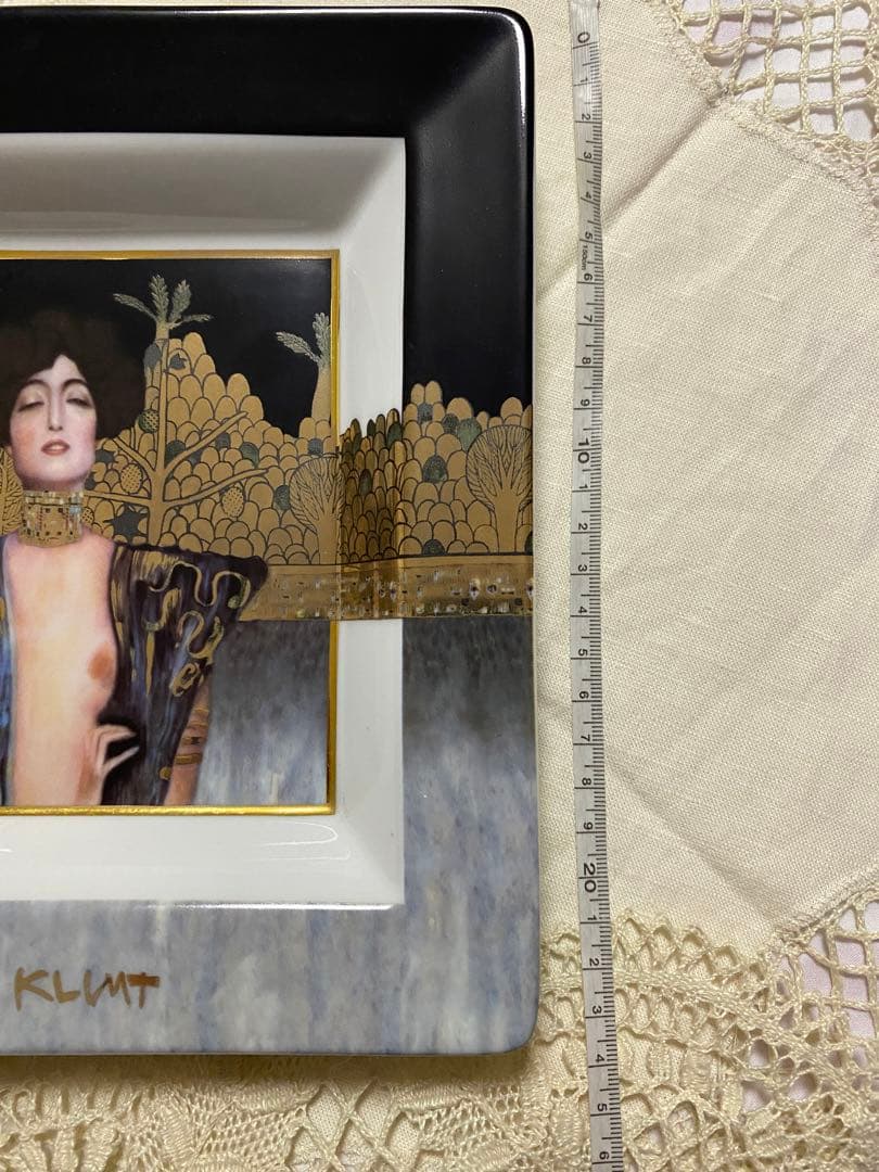 Goebel クリムト　ユディットl 限定プレート(未使用、実家保管品)