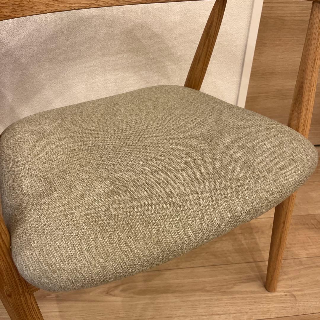 モモナチュラル　椅子　CREW CHAIR