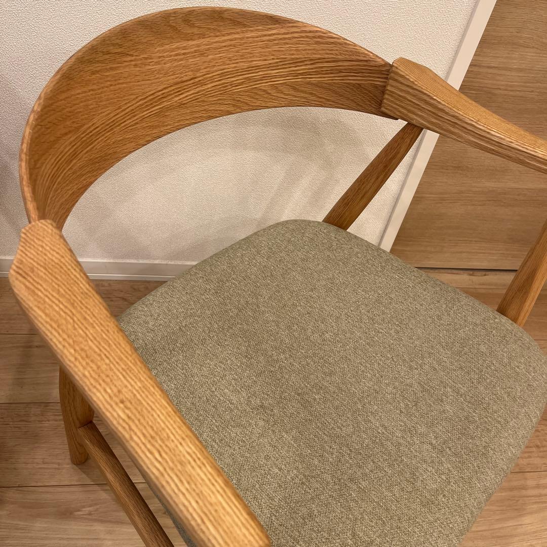 モモナチュラル　椅子　CREW CHAIR